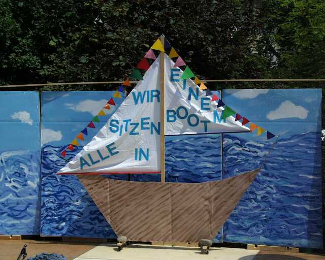 Wir sitzen alle in einem Boot!